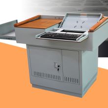 长沙市华顺金属制品厂 专业制造固立讲台、固立机柜与金属制日用品